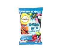 SOLABIOL Engrais Bleu Universel - 4Kg - Jusqu'à 50m² - Croissance Rapide & Nutrition Longue Durée - Renforce La Résistance A La Sécheresse - Utilisable En Agriculture Biologique SOBLEU4