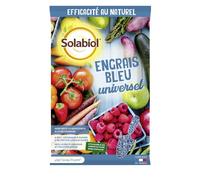 SOLABIOL Engrais bleu Universel - 4kg - Jusqu'à 50m² - Croissance rapide & nutrition longue durée - Renforce la résistance