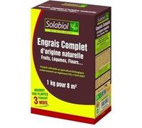 Solabiol Engrais complet Mini-granulés – double action starter & nutrition longue durée – 1 kg
