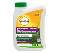 SOLABIOL Engrais Conifères - Cyprevert Revitalisant - 750ml - Jusqu'à 250m² - Stimule La Croissance - Favorise Le Reverdissement - Efficace Sur Conifères & Arbustes SOCYP750S