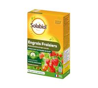 Solabiol Engrais Fraisiers & Petits Fruits 750 g – Jusqu'à 15 m² – Jusqu'à 50% de fraises en plus