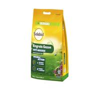 SOLABIOL Engrais Gazon - Double Action - Jusqu'à 350m² - Sac 14Kg