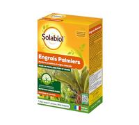 SOLABIOL Engrais Palmiers Et Plantes Méditerranéennes - 1,5Kg - Jusqu'à 7 Palmiers - Pour Un Feuillage Fort & Dense - Nutrition Longue Durée - Utilisable En Agriculture Biologique SOPALMY15