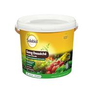 Solabiol Engrais Sang Déséché - Effet Reverdissant - Jusqu'à 80m² - 4kg