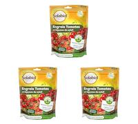 SOLABIOL Engrais Tomates & Légumes Du Soleil - 3x500g - Jusqu'à 10 Plants - Nutrition Longue Durée - Meilleure Reprise A La Plantation - Utilisable En Agriculture Biologique