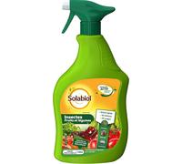 SOLABIOL Insecticide Fruits & Légumes - Pulvérisateur - Prêt A L'emploi - 750ml - Double Action - Elimine Les Insectes & Protège Les Plantes - Efficace Contre Puceron Cochenille Aleurode SOLEGPAL750
