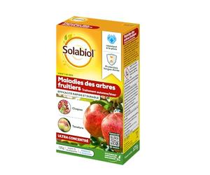 SOLABIOL Maladies Arbres Fruitiers - 75L de Solution - 125g