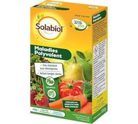 SOLABIOL Maladies Polyvalent - 100g - 60L De Solution - Action Rapide & Longue Durée - Traitement Préventif - Efficace Contre Mildiou Bactériose Tavelure - Resite Aux Intempéries SONOMAL100
