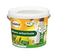 SOLABIOL Blanc Arboricole 3L |Facile à appliquer avec un Pinceau
