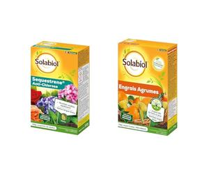 SOLABIOL Sequestrene Antichlorose - 100 G - Résultats Visibles Rapidement - Action Longue durée & Engrais Agrumes, 750g, Utilisable en Agriculture Biologique, SOAGY750