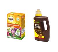 SOLABIOL SOLAURY15 Engrais organique longue durée pour Lauriers et Bougainvilliers, 1,5 kg & SOLICOMP1 Liquide universel bio 1L