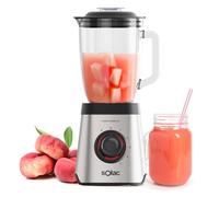 Solac - blender 2000 W | bol en verre 1,75 L | 5 vitesses + PULSE | 6 lames inox | brise-glace