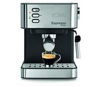 Machine à expresso automatique 2 en 1 inox 20 bar 850 W Solac
