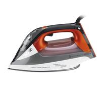 Solac cvg9511 - Fer à repasser (centrale vapor-seco, non-stick soleplate, 190 g/min, noir, orange, blanc, 3 Min, 2800 W)