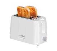 Solac - Grille-Pain Mini Buon Giorno 750W | 2 fentes | 6 niveaux de brunissage | Auto-centrage | Tiroir ramasse-miettes | Rangement câble