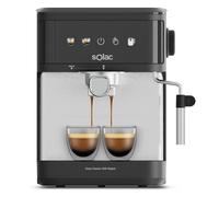 Solac - Machine expresso Taste Classic D20 850W | 20 bars | Réservoir 1,8L | Vapeur inox | Tactile | Arrêt auto
