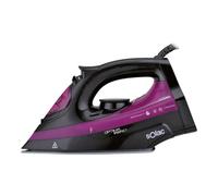 Solac New Optima Pro PV2114 - Fer à vapeur - semelle : céramique Easy Drive 2D - 2600 Watt