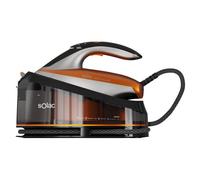 Solac - Centrale vapeur Optima Center 3010 3000W | Pression 7 bars | Effet pressing 400 g/min | Vapeur continue 130 g/min | Technologie Smart | Réservoir 1,5 L | Semelle Bi-Flow Steam