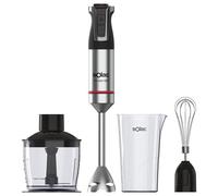Solac S91606400 blender 0,7 L Mélangeur par immersion 1500 W Noir et Acier inoxydable