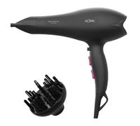 Solac - Sèche-cheveux Expert 2400 Ionic | 2400W | Ionique | Anti-frisottis | 2 vitesses | 3 températures | Air froid | Filtre amovible | Léger | Séchage rapide