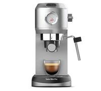 Solac Taste Slim Pro Machine à expresso 20 bars Système double crème Chauffe-tasses Thermoblock Arrêt automatique 1 l Acier inoxydable Programmable sans BPA