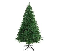 SOLAGUA NAVIDAD Sapin de Noël Artificiel Extra Rempli de Feuilles de Guirlandes, Arbres 150-300cm avec Support Métallique. (Vert, 210cm 958Tips)