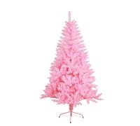 SOLAGUA NAVIDAD Sapin de Noël Artificiel Extra Rempli de Feuilles de Guirlandes, Arbres 150-300cm avec Support Métallique. (Rose, 240cm 1438Tips)