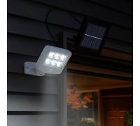 Solaire Applique Murale D'Extérieur Détecteur LED Projecteur Réglable Jardin