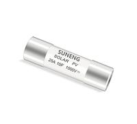 Solaire DC 1000V PV fusibles 10A 15A 20A 25A 30A haute tension for la protection du système solaire Câblage de protection (Color : A Piece, Size : 12A)
