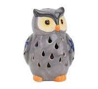 Solaire Hibou Décor Lumineux LED en Céramique Oiseau Paysage Light Path Extérieure Décoratif Animal Jardin Lumière de Nuit Table Lanterne pour Parc Terrasse Patio Cour Maison Voie