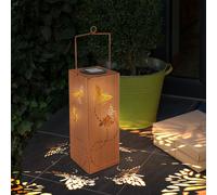 Solaire LED Extérieur Spots à Encastrer Suspendue Rouille Jardin Verandaleuchte