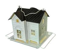 Solaire - mangeur Sauvages gênable | Conteneur de Nourriture pour Perroquet pour Jardin, terrasse, terrasse et arrière-Cour, Station d'alimentation Solaire décorative