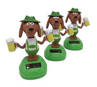 solaire pour tableau de bord de chien - Jouet dansant animé - Figurines de