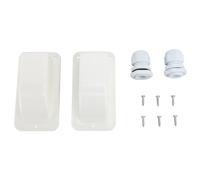 Solaire Single Cable Entry Gland Boîtier étanche pour Le Toit en Yacht de Bateau RV (Blanc)