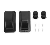 Solaire Single Cable Entry Gland Boîtier étanche pour Le Toit en Yacht de Bateau RV (Noir)