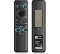 Solaire Telecommande Pour Samsung, Bn59-01432A Telecommande Vocale Pour Samsung Smart Tv, Télécommande Infrarouge Avec Netflix, Prime Video, Dis-Ney(Blanc)