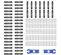 SolaMr 50 Paires de Connecteurs de Câbles pour Panneaux Solaires Connecteurs Mâle/Femelle pour Panneaux Solaires étanches IP67 avec clés de serrage