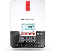 SolaMr MPPT Régulateur de Charge Solaire 12V/24V/36V/48V 60A Contrôleur de Charge de Solaire avec Écran LCD avec 12V/24V/36V/48V Identification Automatique de la Tension du Système - ML4860A