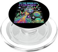 Solana Crypto Bullrun Sol Token Riche Millionnaire PopSockets PopGrip pour MagSafe