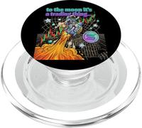 Solana Crypto Bullrun Sol Token Riche Millionnaire PopSockets PopGrip pour MagSafe