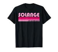 SOLANGE Nom personnalisé rétro vintage années 80 et 90 T-Shirt