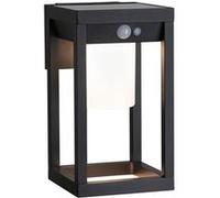 Solar Applique d'extérieur LED Marisol Détecteur de mouvement IP44 3000K 350lm Noir Noir G