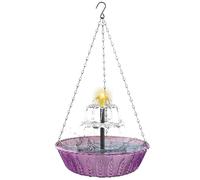 Solar Bird Bath - Eco Friendly Patio Water Fountain , Solar Powered Bird Bath For Backyard Front Yard Balcony Deck Courtyard Garden | Decorative Fountain For Animal Lovers Birders Home Gardeners