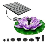 Solar Bird Bath Fountain - Floating Pump | Small Outdoor Water
