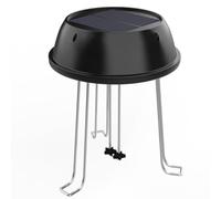 Solar Bird Bath Fountains - 0.5W Solar Powered Birdbath Accessories | Round Shaped Pond Circulation | ABS Battery Free Auto Water Agitator for Bird Bathing Garden Pond Decor Outdoor Attracts Wildlife