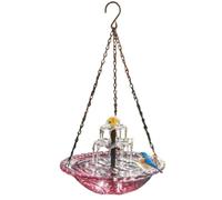 Solar Bird Bath - Outdoor Water Feature, Patio Fountain with Gentle Flow, Water Fountain, Decorative Accessory, Garden Ornament for Backyard Front Yard Balcony Deck Courtyard and Watching Enthusiasts