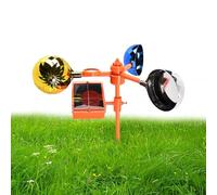 Solar Bird Repeller - Technologie réfléchissante flash et son - Sculptures de jardin et statues pour bateau, extérieur, bateau, ferme, arrière-cour, allée, trajets