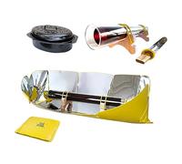 SOLAR BROTHER Four solaire multi-cuisson SunGood 360 pour 2-3 personnes Cuisson jusqu'à 240°C Portable Accessoires inclus