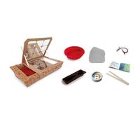 SOLAR BROTHER SUNLAB - Cuiseur Solaire pour Enfants Four Solaire scuris + ustensiles de Cuisine - Cuisson Solaire de 40C 80C