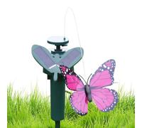 Solar Butterfly, Decorative Pathway Stake Light, Realistic Garden Ornament, Energy-Saving Outdoor Light Decor, for Porch, Driveway, Landscaping, Balcony, Walkway, Poolside, Backyard